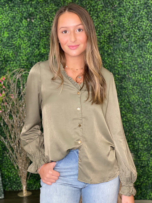 Freida Fancy Button Shirt