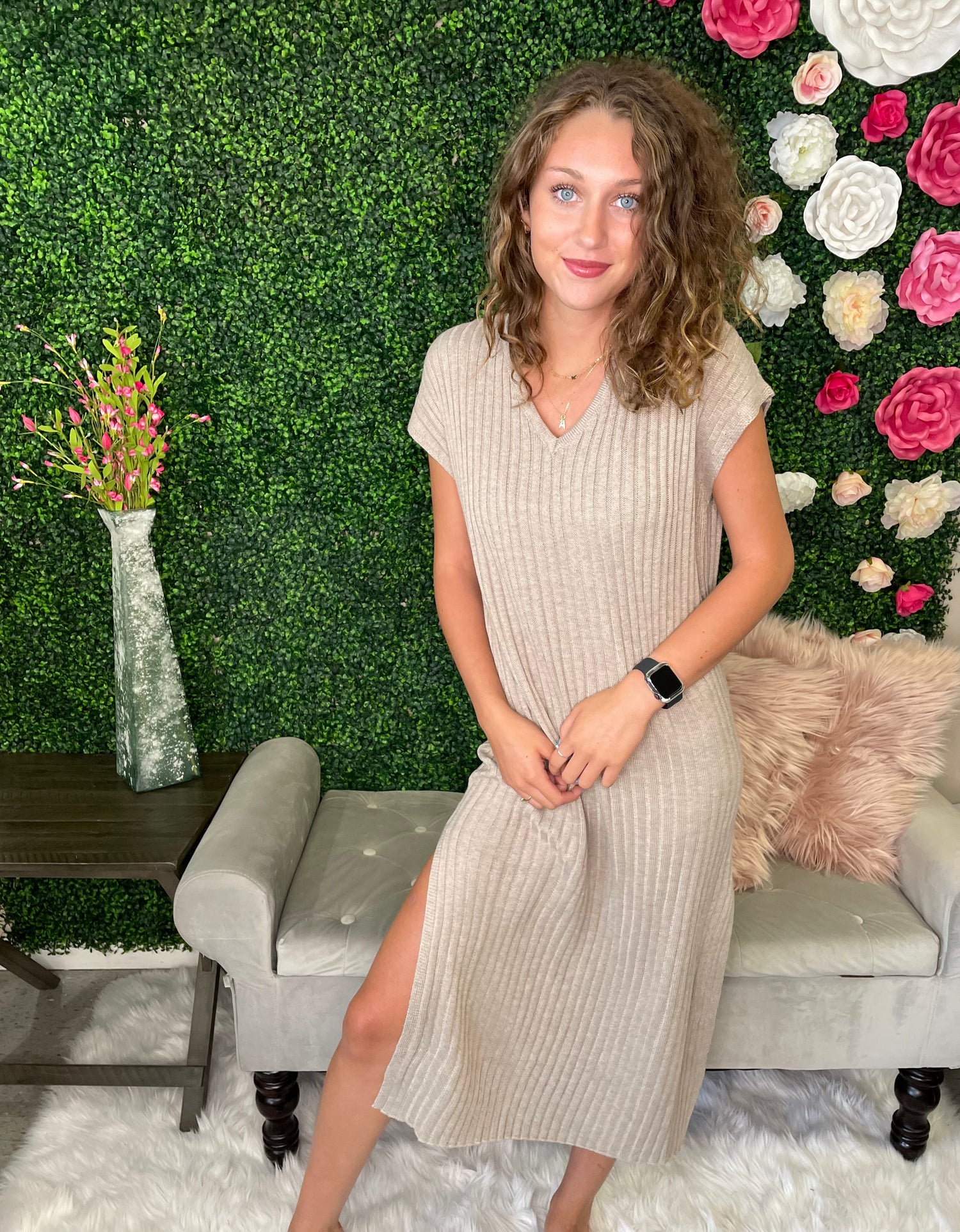 WFH Sweater Dress Allie and Me Boutique WFH Sweater Dress Allie and Me Boutique