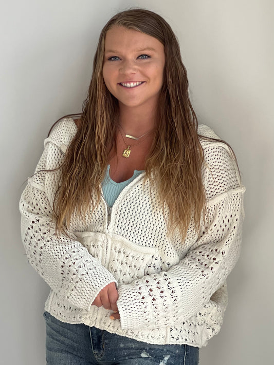 Harper Chenille Cardigan