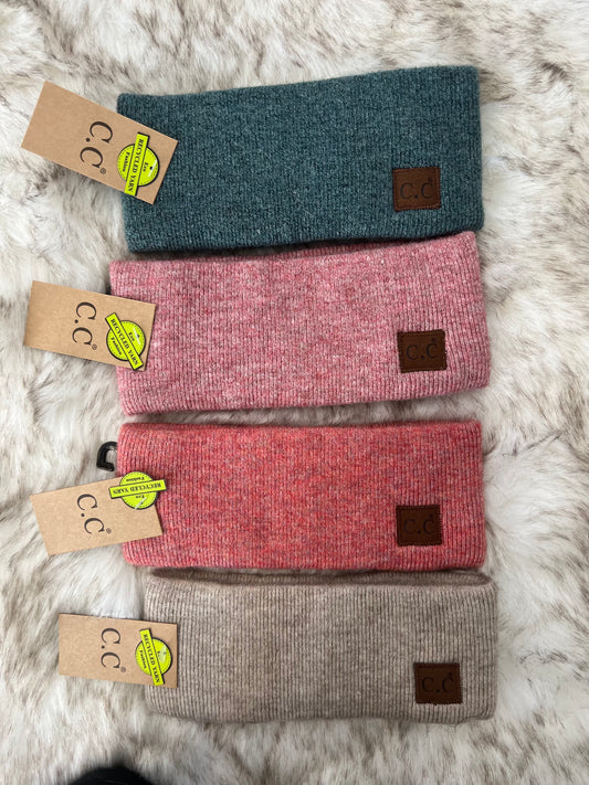 C.C Heather Knit Plain Headband