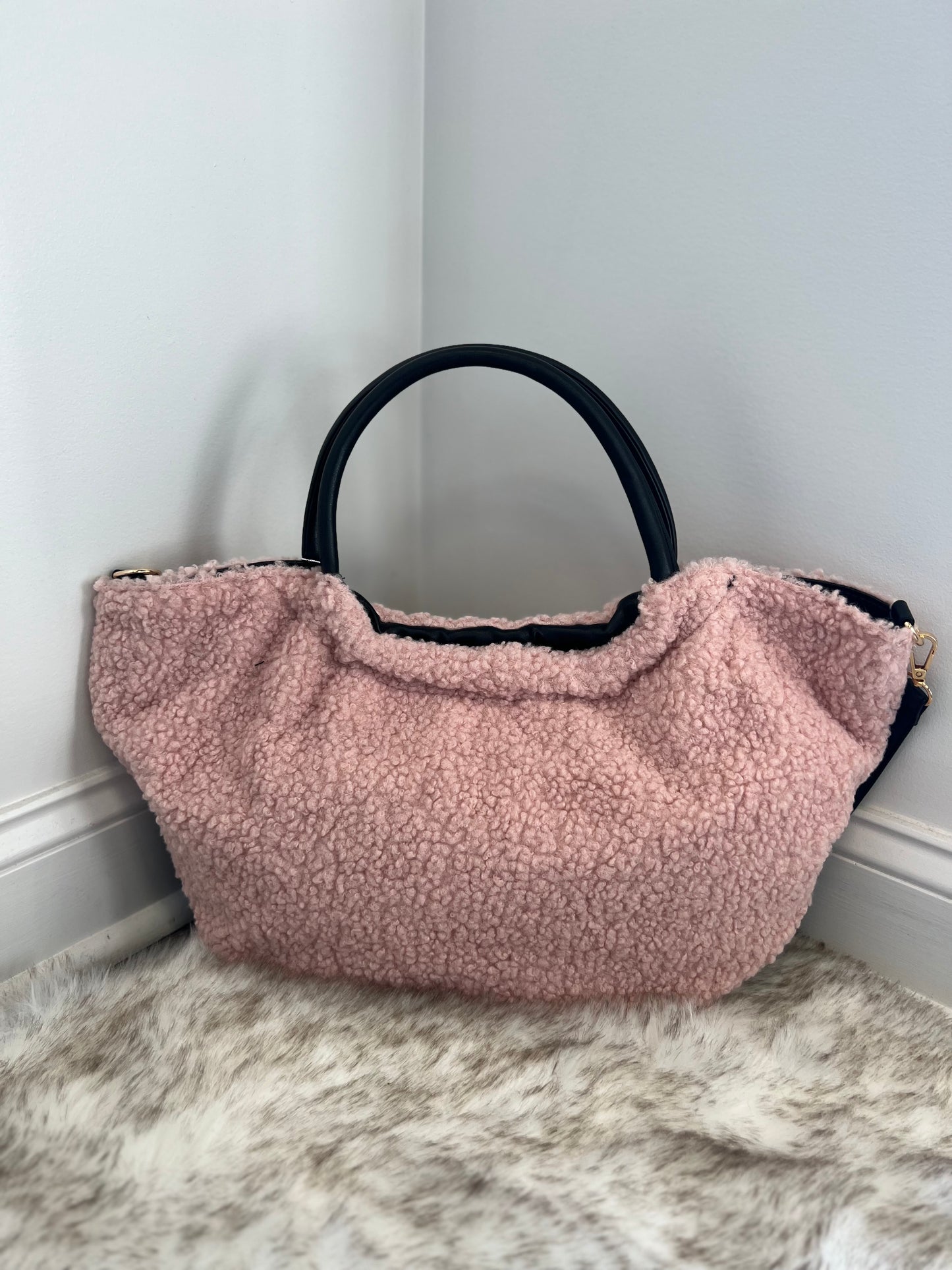 Zuri Blush Tote Crossbody