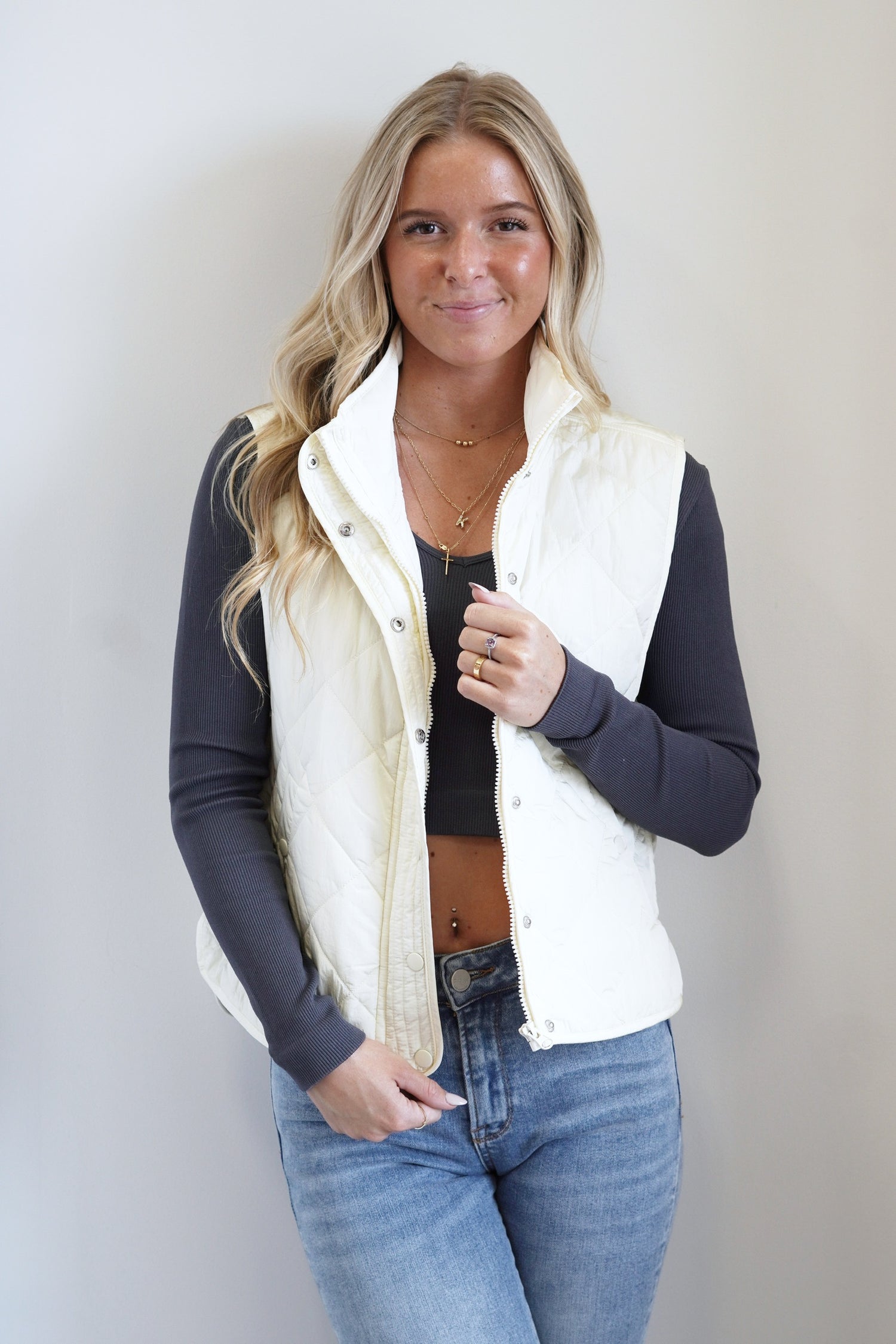 Warm Up Vest – Allie and Me Boutique - Main Image