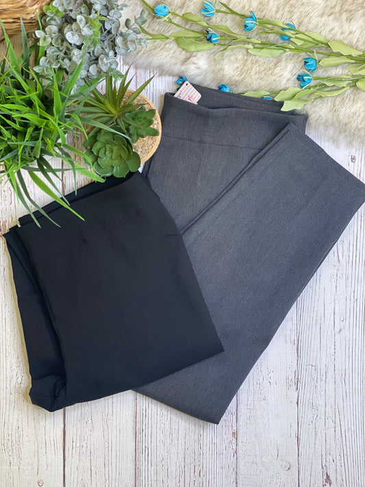 Lara Lush Career Ankle Pants (2 Colors)