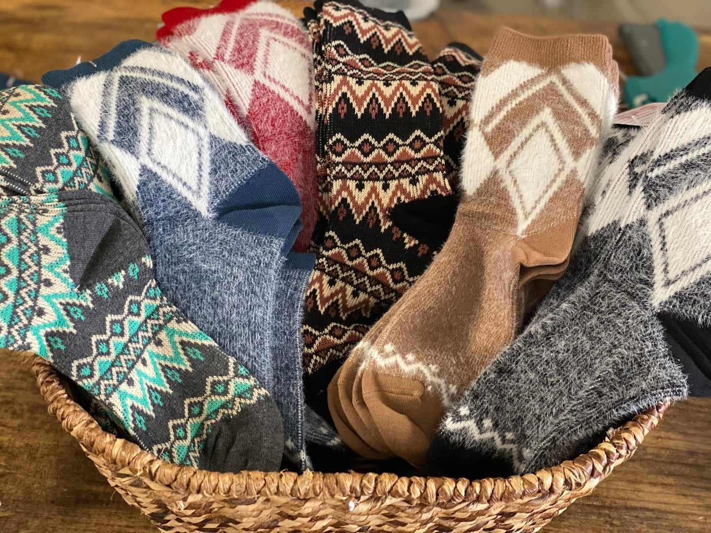 Cozy and Comfy Pattern Socks