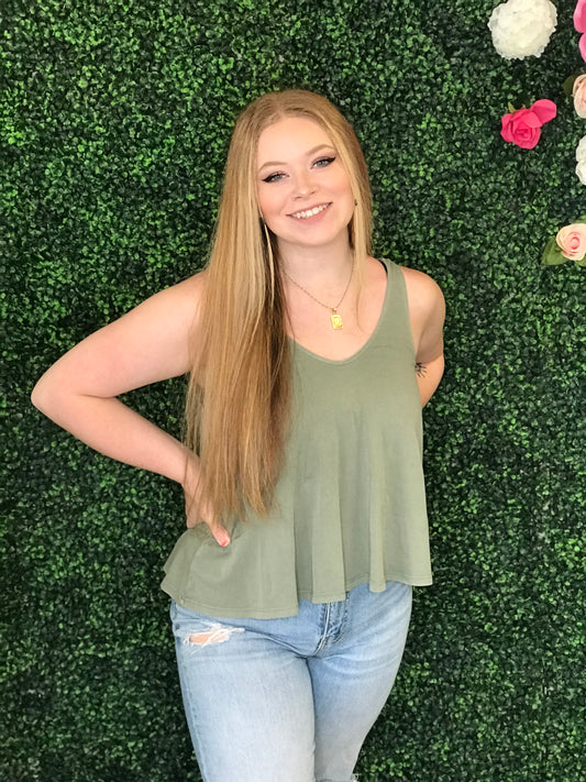 Heather Organic Tank