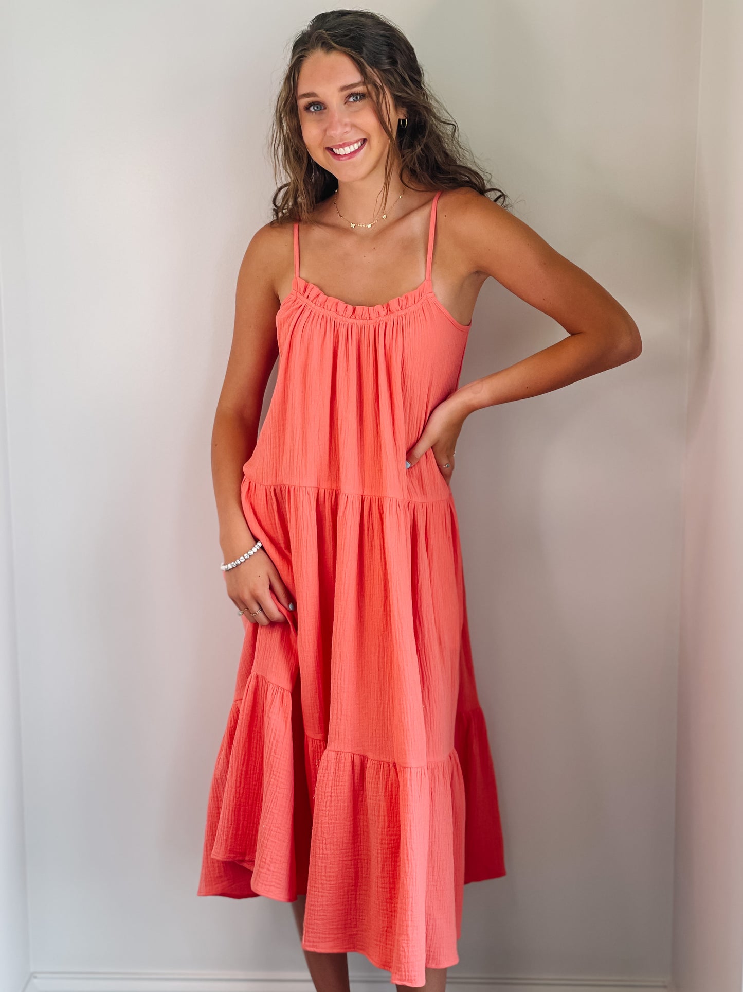 Lily Tiered Maxi Dress