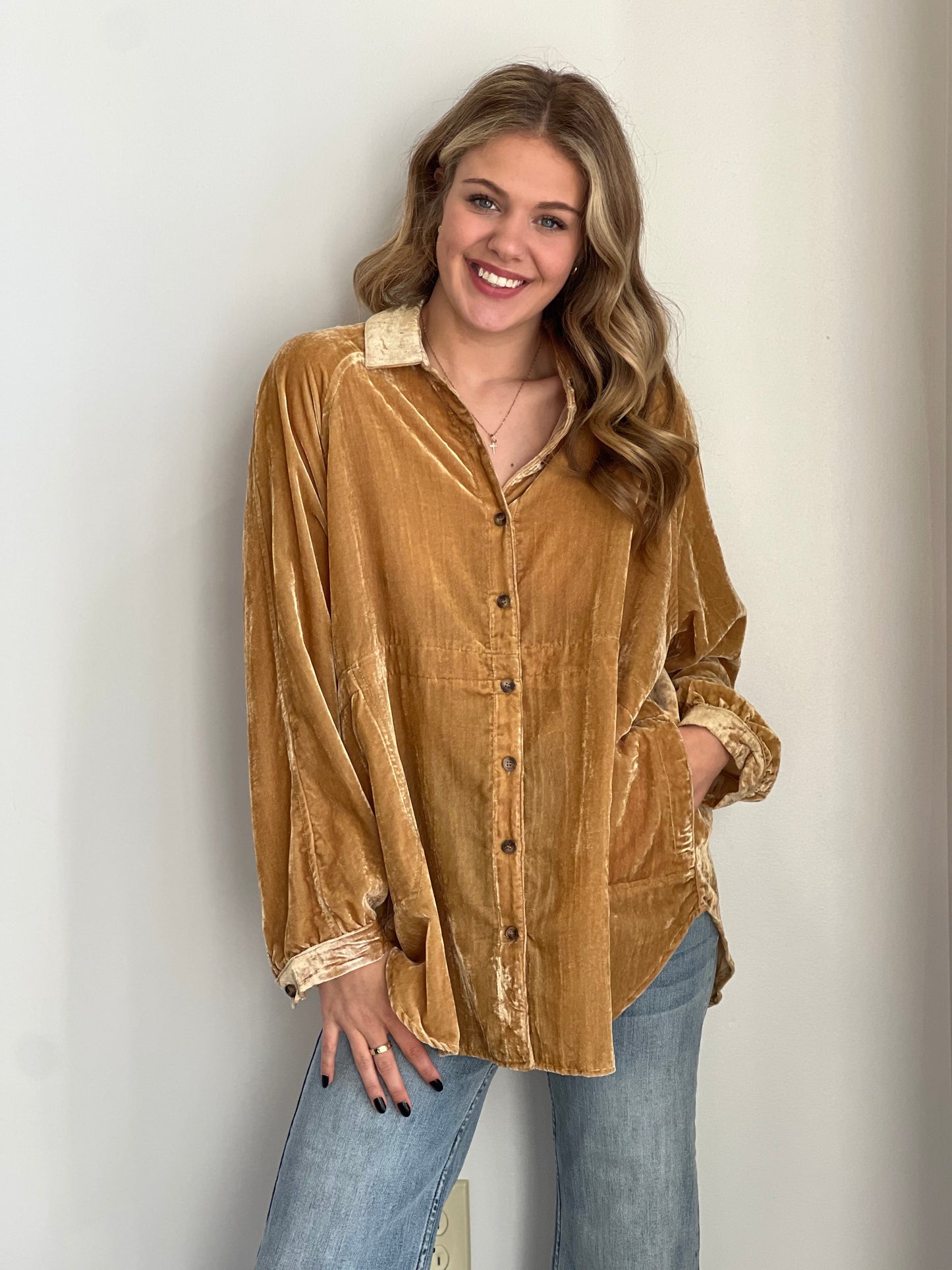 Lucy Oversized Button Up Shirt