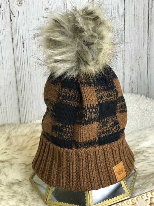 Aurora Plaid Toboggan