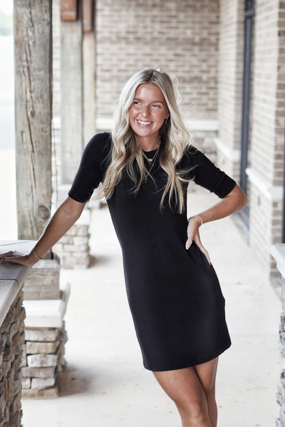 Carolina Half Sleeve Mini Dress Allie and Me Boutique Carolina Half Sleeve Mini Dress Allie and Me Boutique