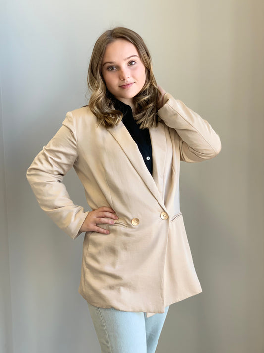 Billie Silk Blazer