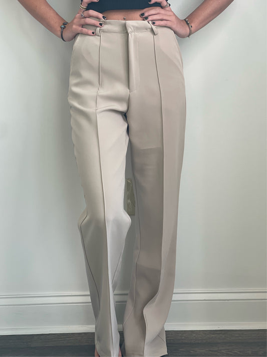 Wintrey Wide Leg Career Pants