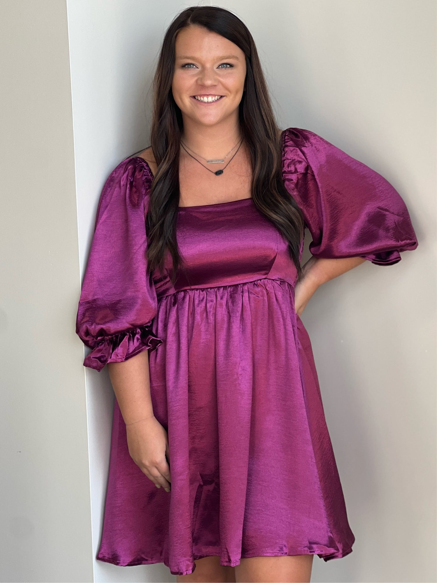 Sarah Square Neck Babydoll Dress – Allie and Me Boutique Sarah Square Neck Babydoll Dress – Allie and Me Boutique