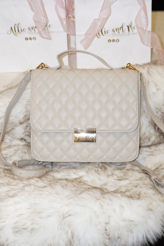 Talia Textured Crossbody Backpack