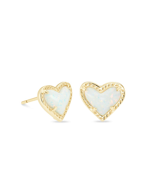 Kendra Scott Ari Heart Stud Earrings