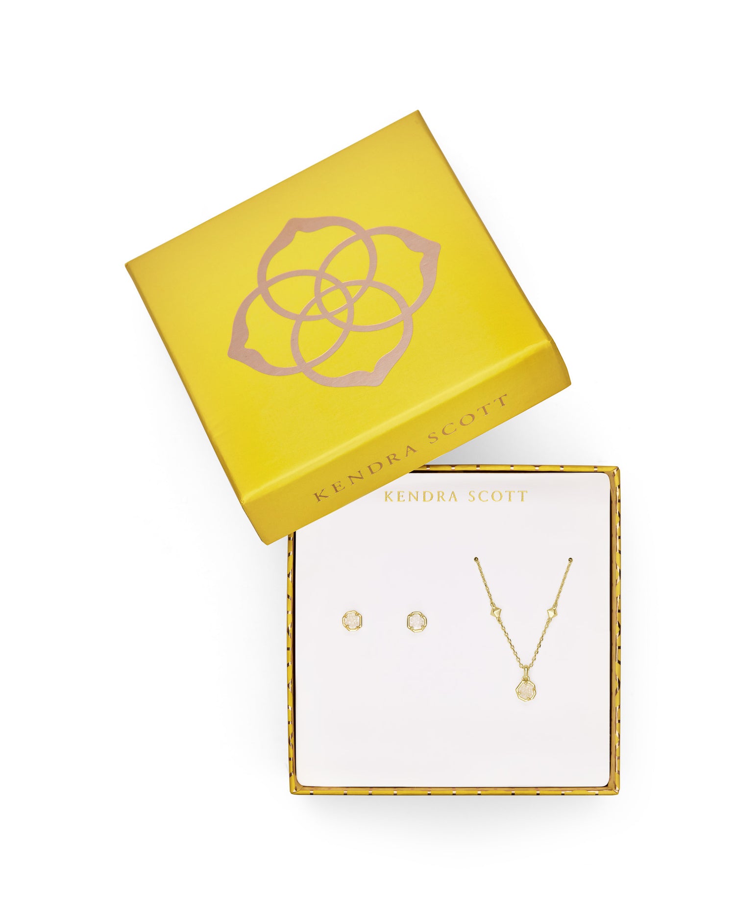 Amazon.com: Kendra Scott Elisa Herringbone Multistrand Necklace Gold Iridescent  Drusy One Size : Clothing, Shoes & Jewelry