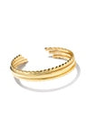 Quinn Cuff Bracelet Set of 3 Gold